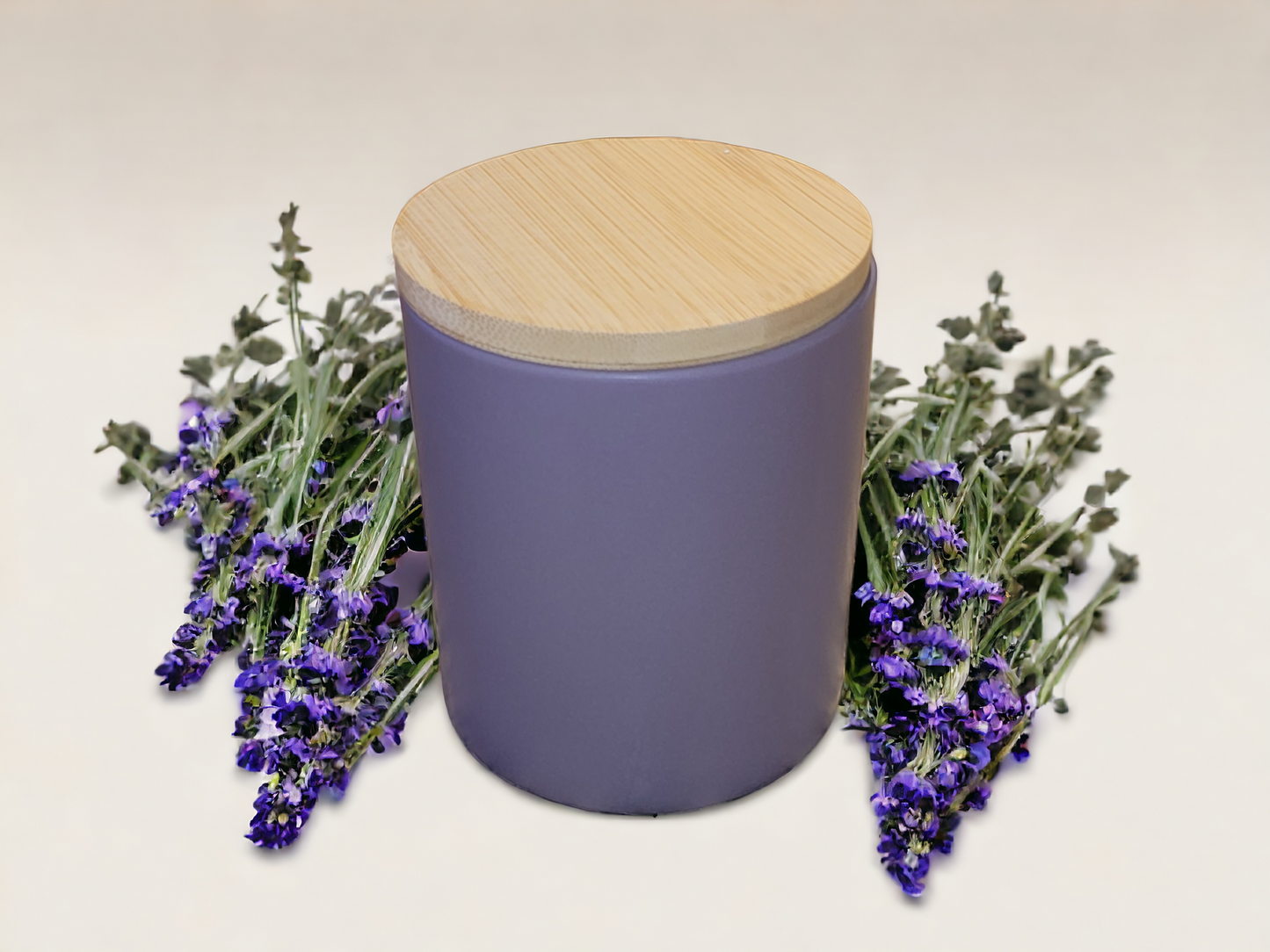 Calming Lavender - Natural Wax Scented Candle