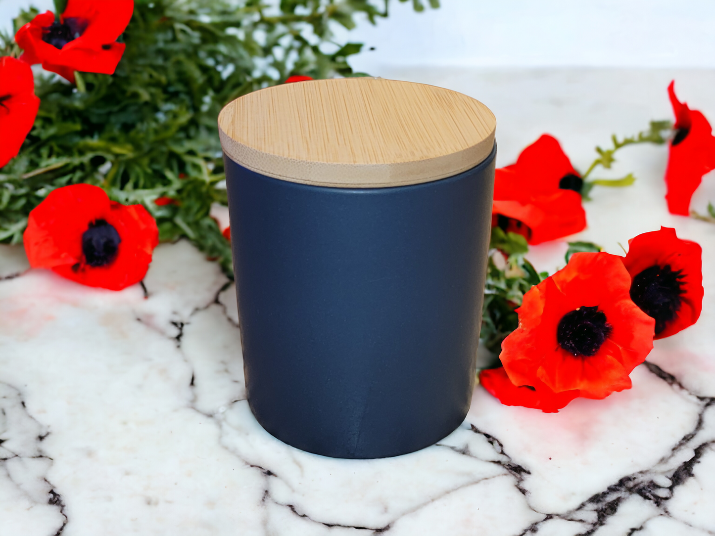 Wild Poppy - Natural Wax Scented Candle