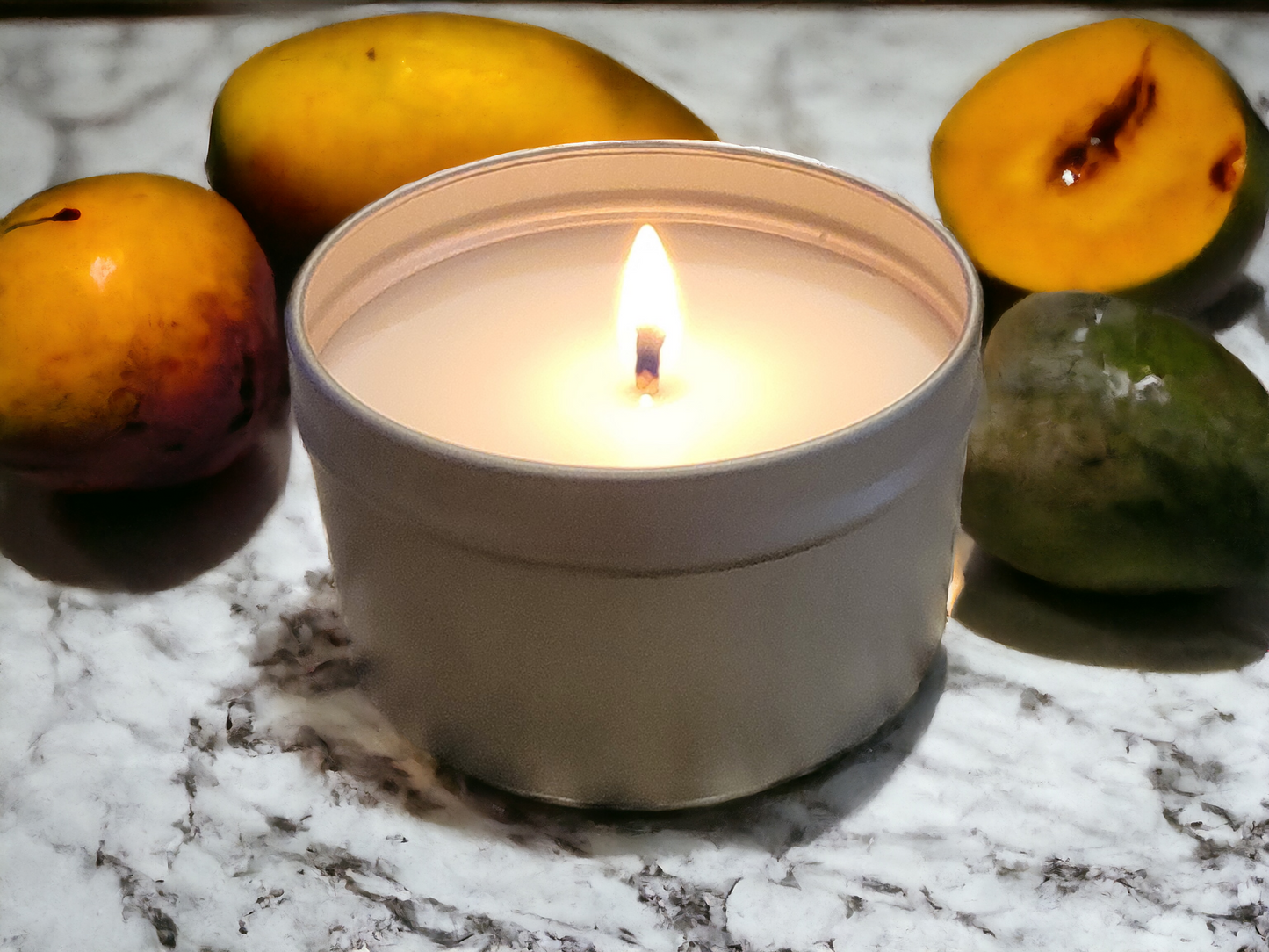 Lush Mango - Natural Wax Scented Candle